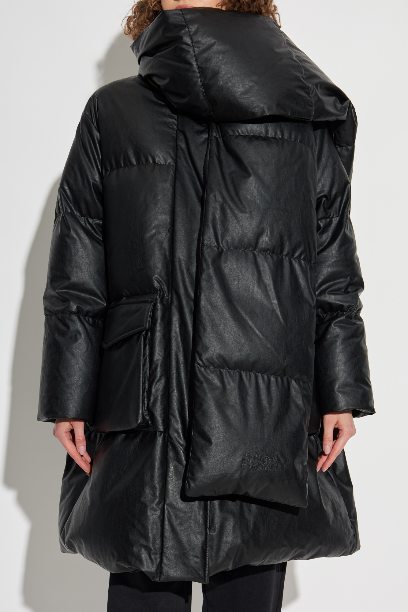 Black Down coat MM6 Maison Margiela - Vitkac AS